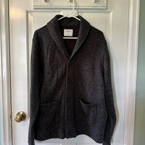 Old Navy Sweater-Knit Fleece Shawl Collar Cardigan, Large